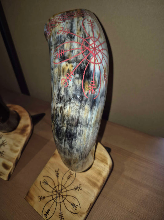 Drinking Horn - Helm of Awe (variant)