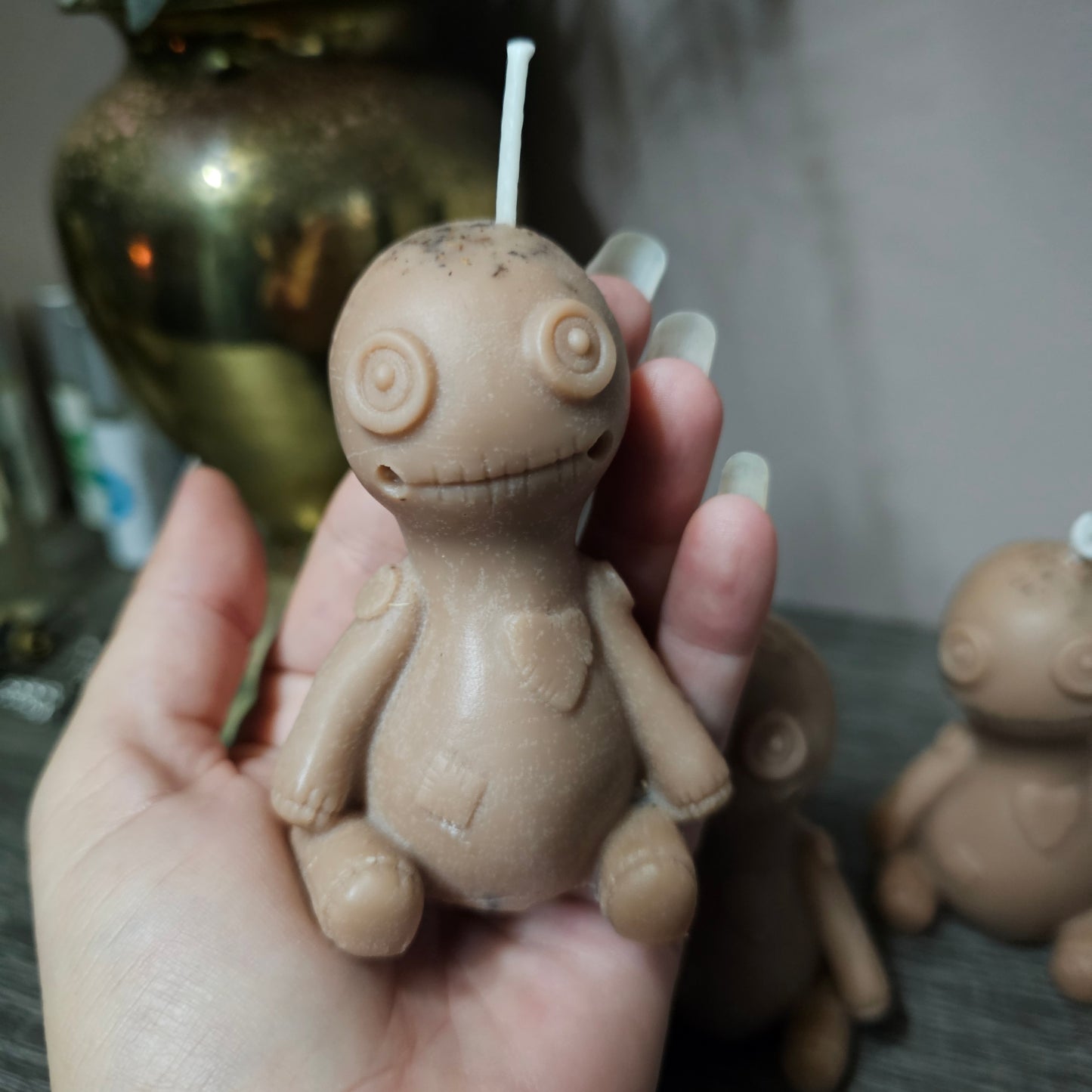 Voodoo Doll Candle