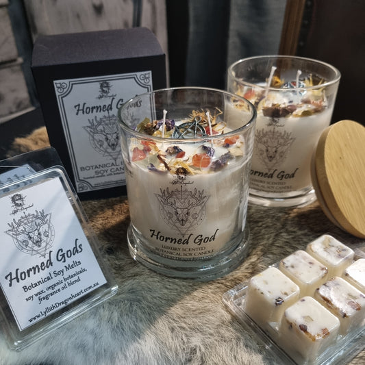 Botanical Soy Candle - Horned Gods