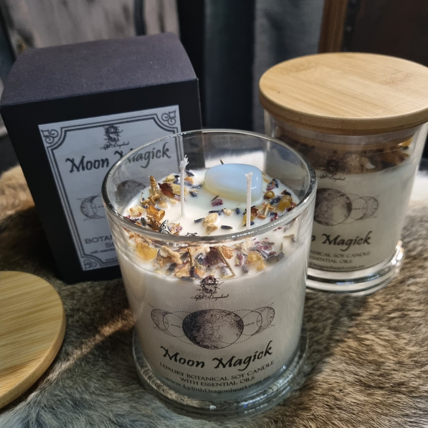 Botanical Soy Candle - Moon Magick