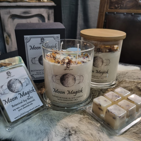 Botanical Soy Candle - Moon Magick