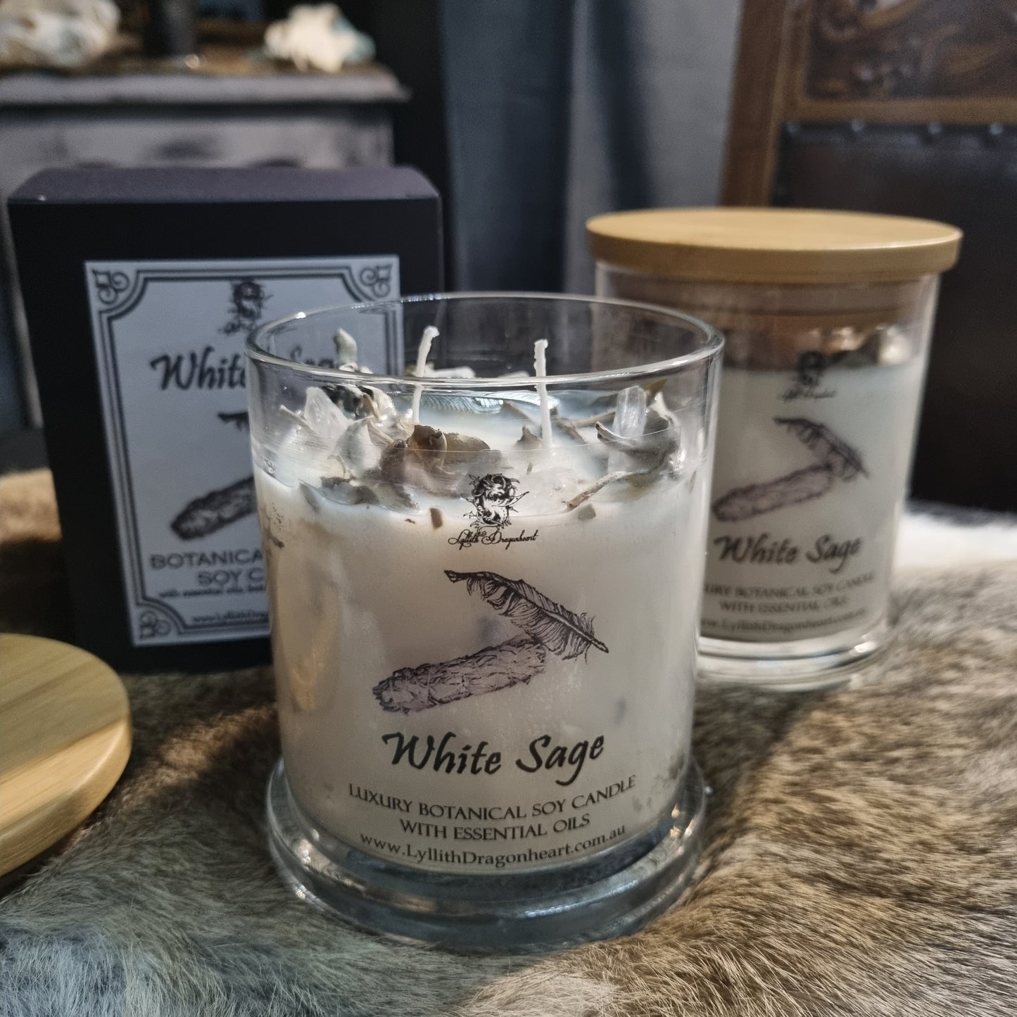 Botanical Soy Candle - White Sage
