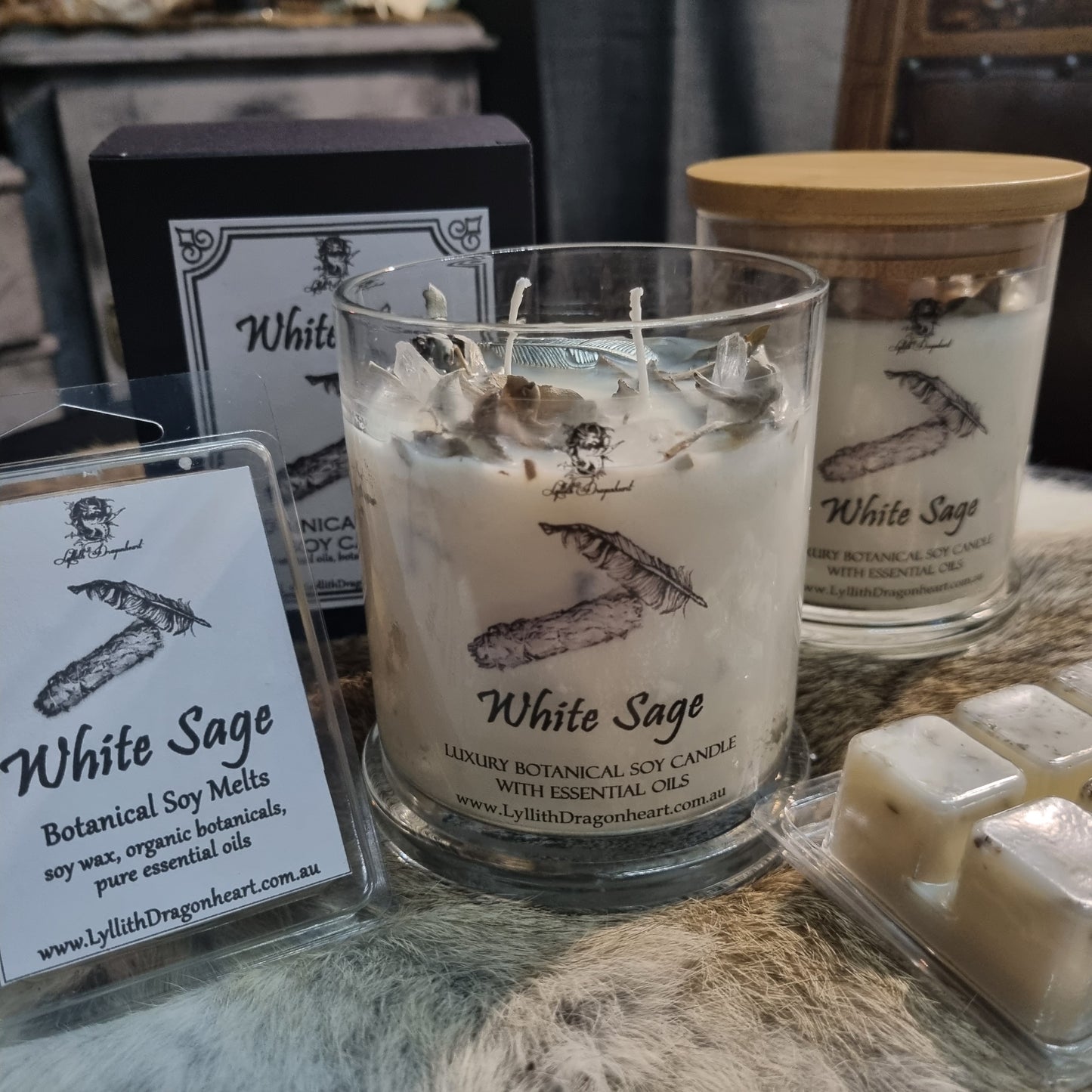 Botanical Soy Candle - White Sage