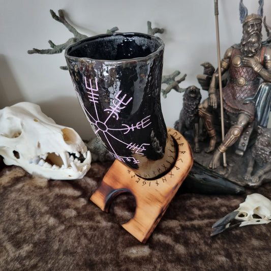 Drinking Horn - Helm Of Awe (pink)
