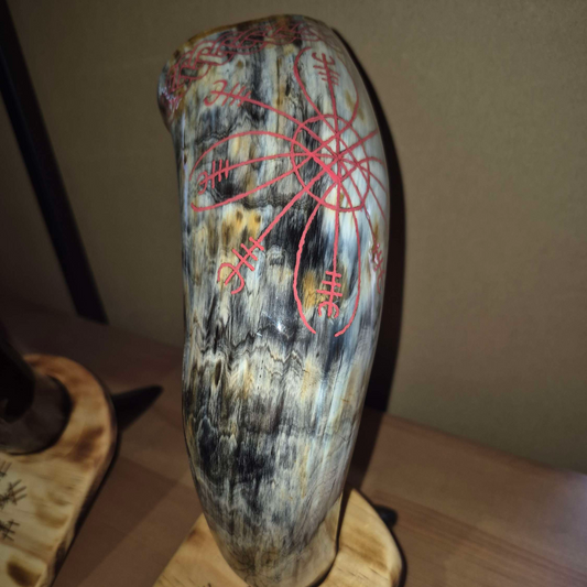Drinking Horn - Helm of Awe (variant)