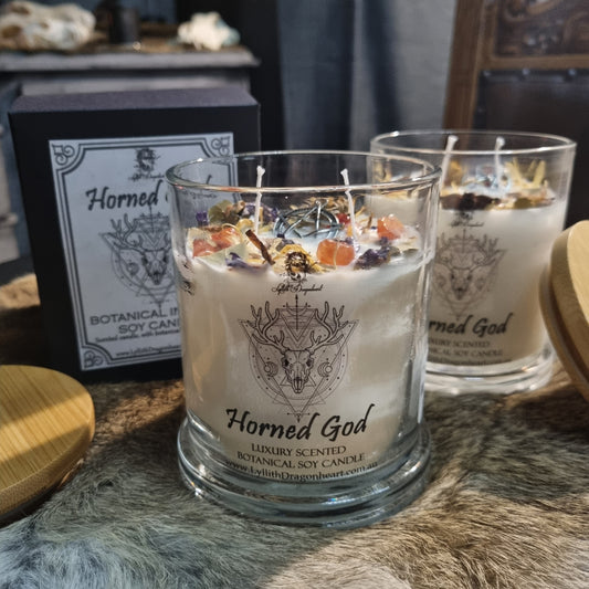 Botanical Soy Candle - Horned Gods
