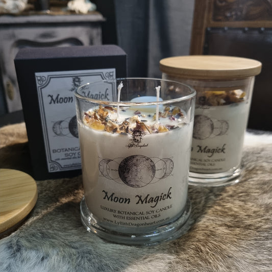 Botanical Soy Candle - Moon Magick