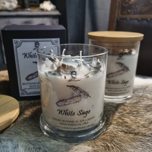 Botanical Soy Candle - White Sage